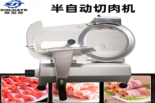 厂家直销商用半自动切肉机羊肉切片机电动肥牛牛肉羊肉卷刨肉机